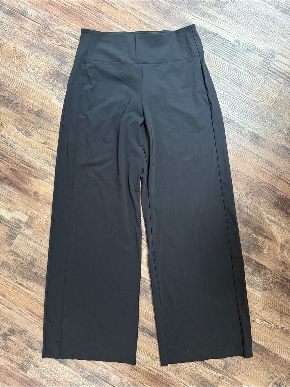 Athleta Meridian Wide Leg Pants Black Size Medium